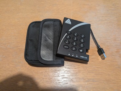 1TB Apricorn Aegis Padlock 3.0 Externe Festplatte A25-3PL256-1000
