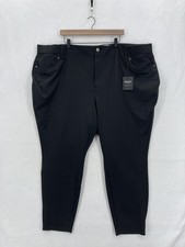 Simply Vera Vera Wang Pants Womens 4X Black High Rise Skinny Ponte Stretch Plus