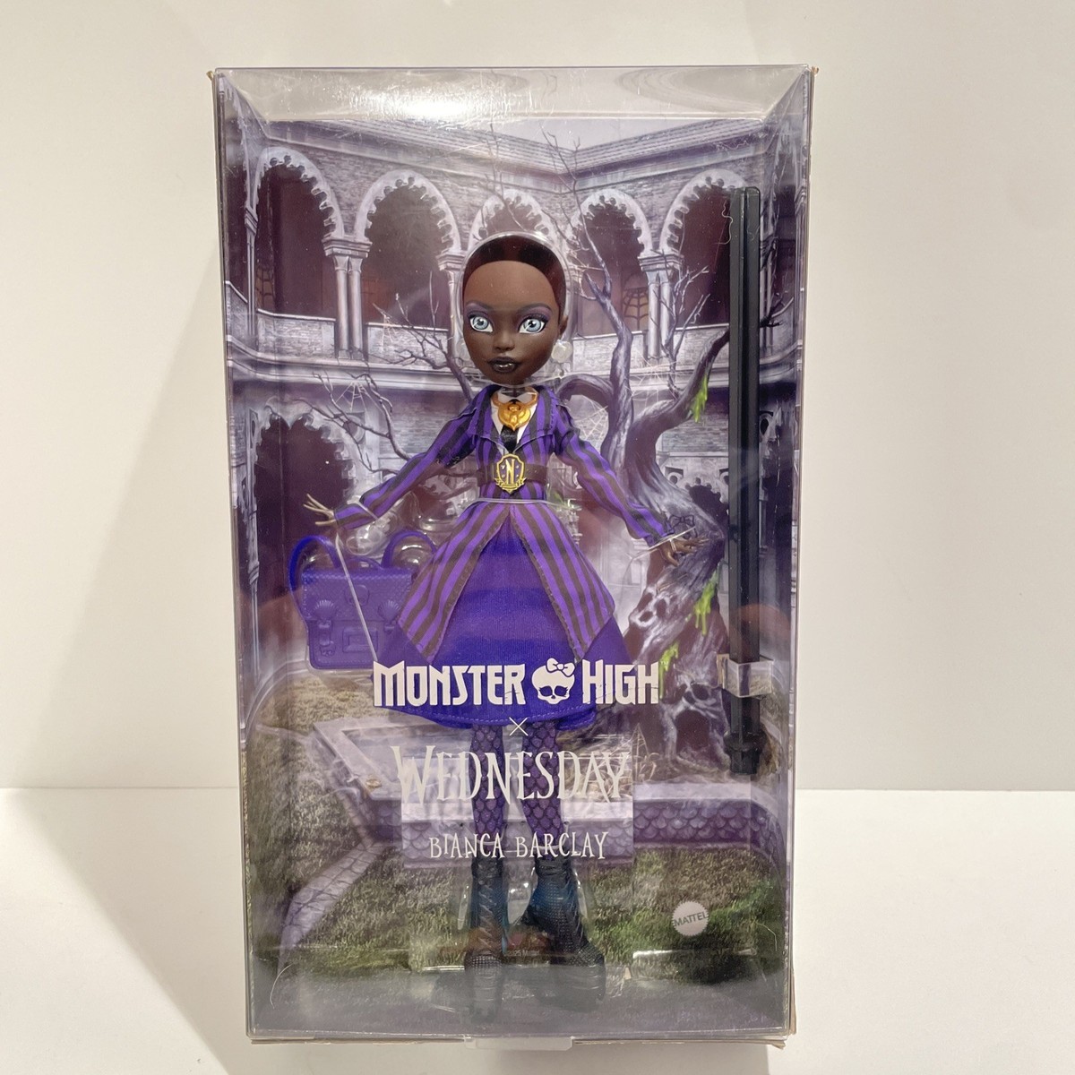 Monster High x Wednesday Bianca Barclay Doll Nevermore Academy
