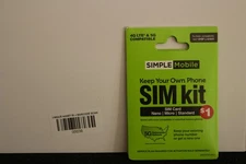 Simple Mobile Bring Your Own Phone Prepaid SIM Kit | 3-in-1 CDMA Sim Card