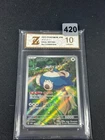 Pokemon Snorlax SV2a- 181/165 Pokemon Card 151 (SV2a) Japanese Grade 10