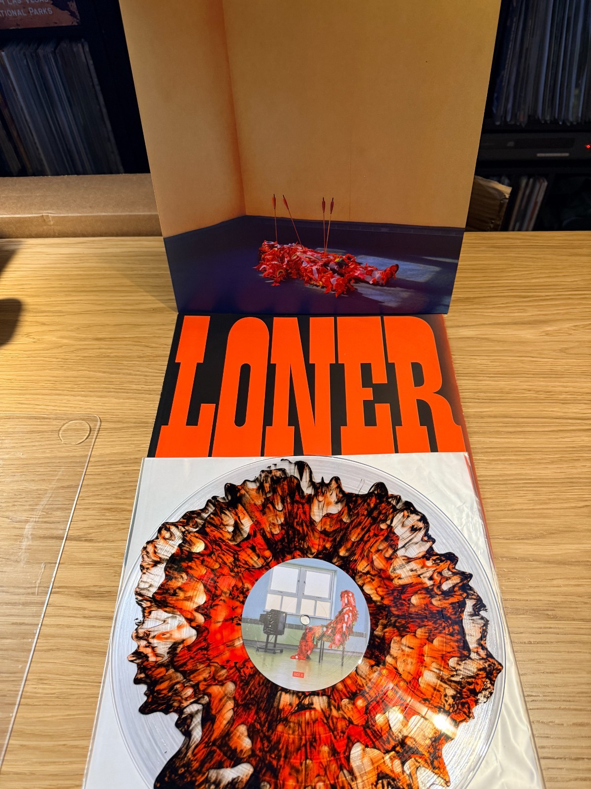 Barry Cant Swim Loner coloured vinyl 1000 only numbered New blood records