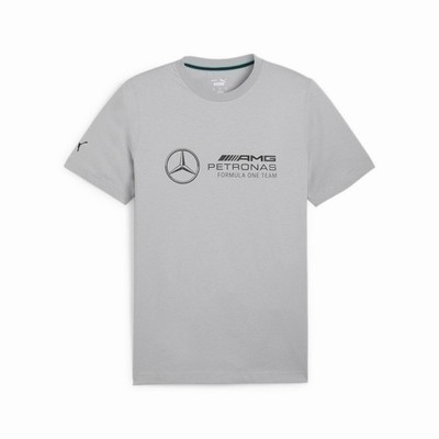 $55 Mercedes-Benz AMG Petronas F1 Formula 1 Puma Men s Cotton T-Shirt Grey M