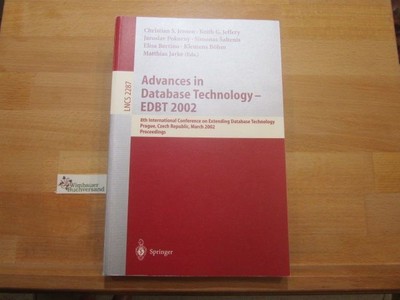 Advances in database technology : proceedings. EDBT 2002, 8th International Conf