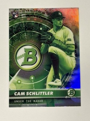 2026 Bowman #UR-2 Cam Schlittler Under The Radar Chrome Insert (RC)