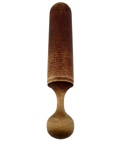 Primitive Antique Wooden Masher Pestle Herb Grinder Farmhouse Kitchen Tool 10”