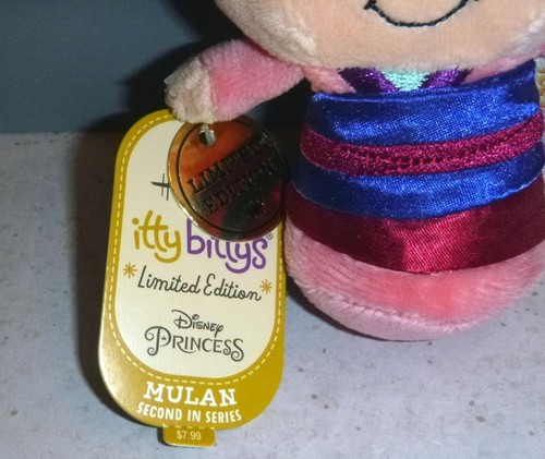 Hallmark Itty Bittys Limited Edition Disney Princess MULAN PLUSH FIGURE W/TAG - Picture 3 of 4