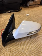 2012-2015 Hyundai i40 Left Passenger Side Manual Fold Wing Mirror white 