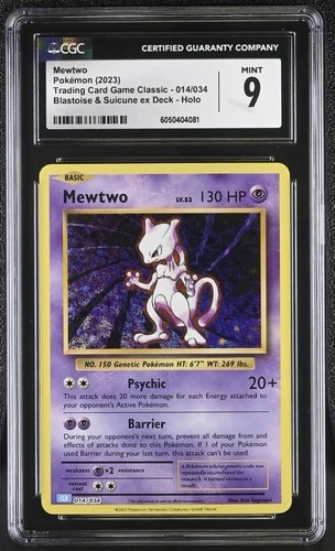 Mewtwo CGC 9 CLB 🔥