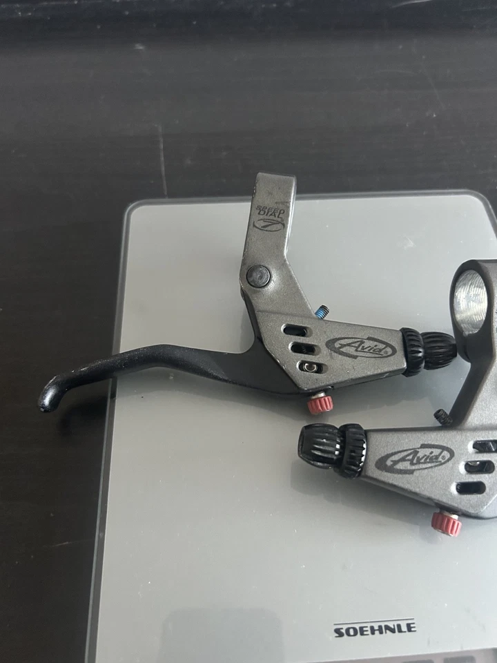 AVID Speed Dial 7 Flat Bar Brake Levers Left &Right Set  MTB/Turing Black/Gray - Image 2 of 4