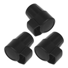 3 Pcs Sax Parts Saxphone Accessories Bent Neck Key End Cap Alto Saxophone
