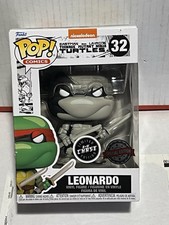 Funko POP! Comics Teenage Mutant Ninja Turtles Leonardo 32 B&W CHASE