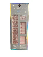 Dashing Diva Gloss Ultra Shine Gel 32 Gel Nail Strips A Rose Holiday Christmas