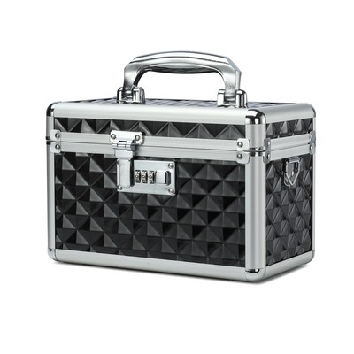 Storage Lock Box with Combination Lockable Medicine Empty First Aid Security
