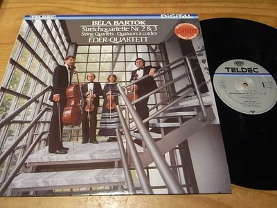 Bartok String Quartets No.2 & 3 Eder-Quartett Teldec Digital Germany 6.43028