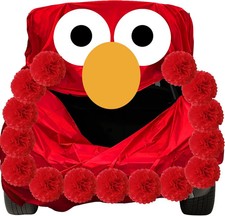 Halloween Trunk or Treat Car Decorations Kit, Red Monster Trunk or Treat Decorat