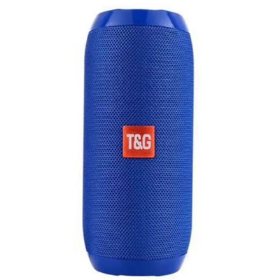 T&G TG-117 Portable Bluetooth Speaker Blue Waterproof USB-C TF Card New In Box