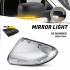 For 9 45213 Dodge Ram 1500 2500 Mirror Passenger Turn Signal Puddle Light Lamp