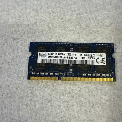SK hynix: HMT451S6AFR8A-PB N0 AA Memory. 4GB 2Rx8 PC3L-12800S-11-12-B4 