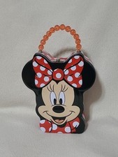 THe Tin Box Company Minnie Mouse Face Purse/ Tin Lunch Box