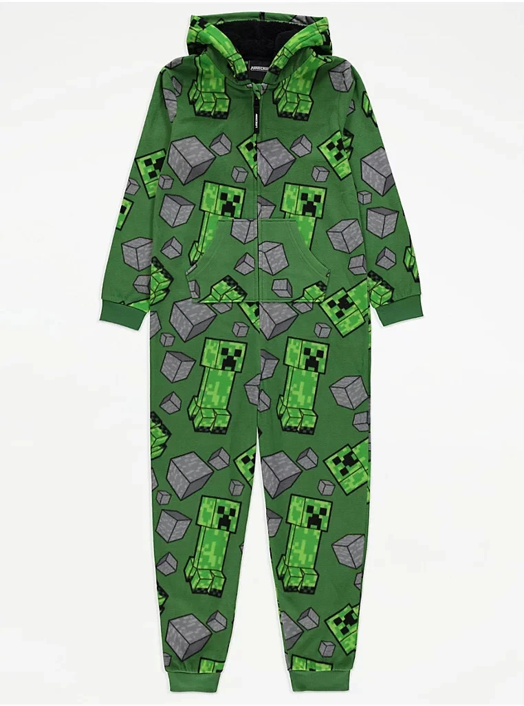 Minecraft Dededeloze Kids Girls jongens Creeper TNT Game PJS Bathrobe