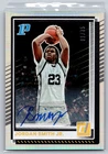 2025-26 Donruss Jordan Smith Jr. #86 Base Autographs Holo #/75 - Prospect