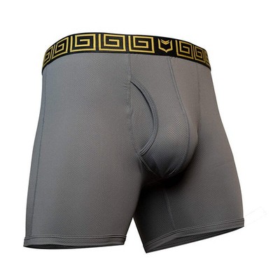 SHEATH 4.0 AirFlow Men's Dual Pouch Boxer Brief | Polyamide Mesh for Ultimate Br
