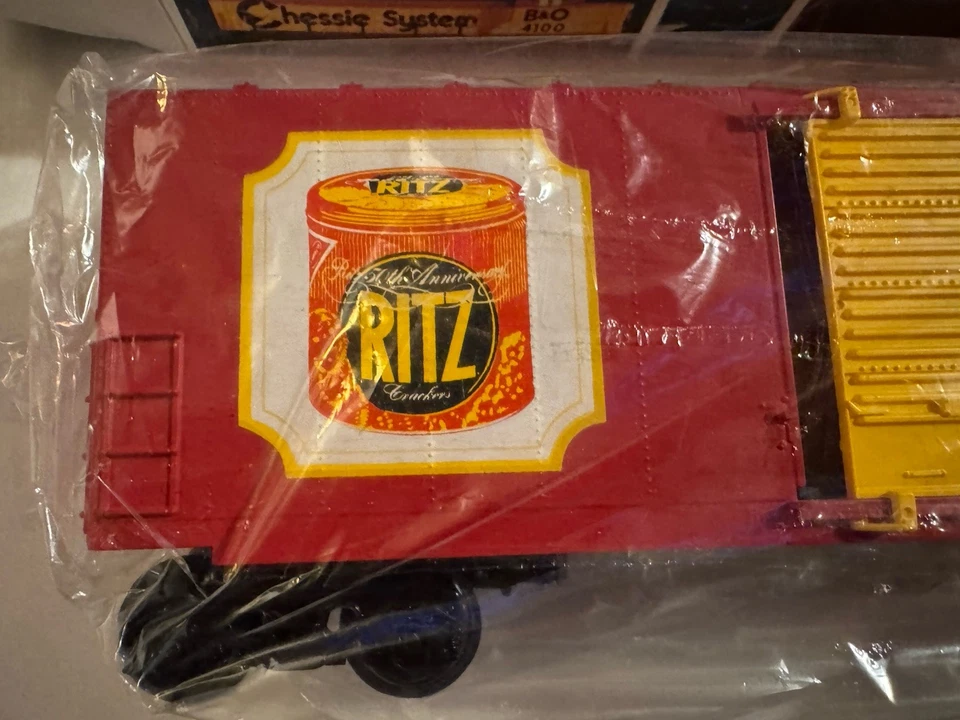 Lionel O Gauge 6-9626 Nibisco Brands Inc., RITZ Crackers Hi-Cube Box Car In Box - Image 3 of 4