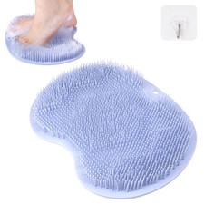 Fefod Foot Scrubber for Shower, Foot Cleaner Massager Mat with NonSlip Suctio...