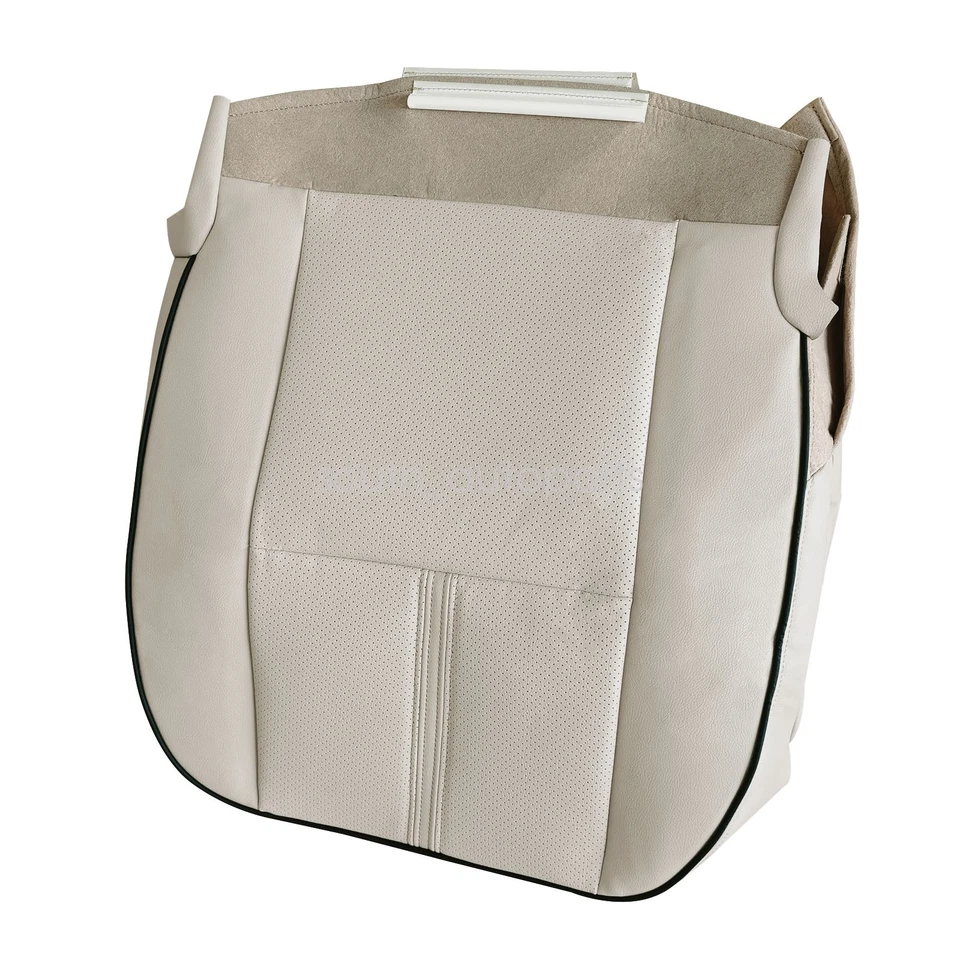 Front Passenger Side Bottom Leather Seat Cover Tan For 2010-2012 Lincoln MKZ Foto 3 de 4