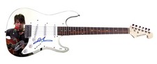Goo Goo Dolls Johnny Rzeznik  Signed Custom Graphics Photo Guitar ACOA