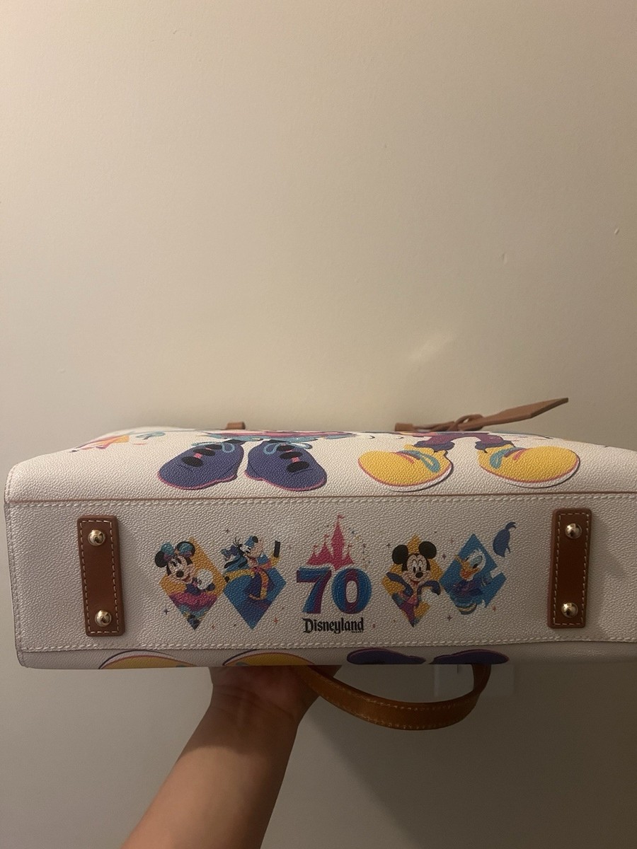 Disneyland 70th Anniversary Dooney and & Bourke Tote Bag