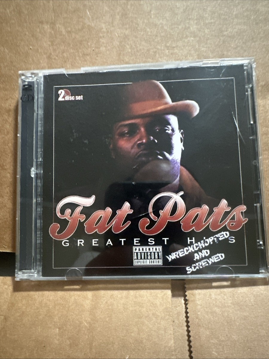 Fat Pat - Greatest Hits Chopped And Screwed 2CD Lil Keke DJ Screw