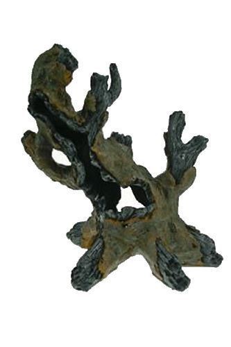 Reptile or Aquarium Fish Tank Ornament Mangrove Root Decoration Hide Hole Sturdy