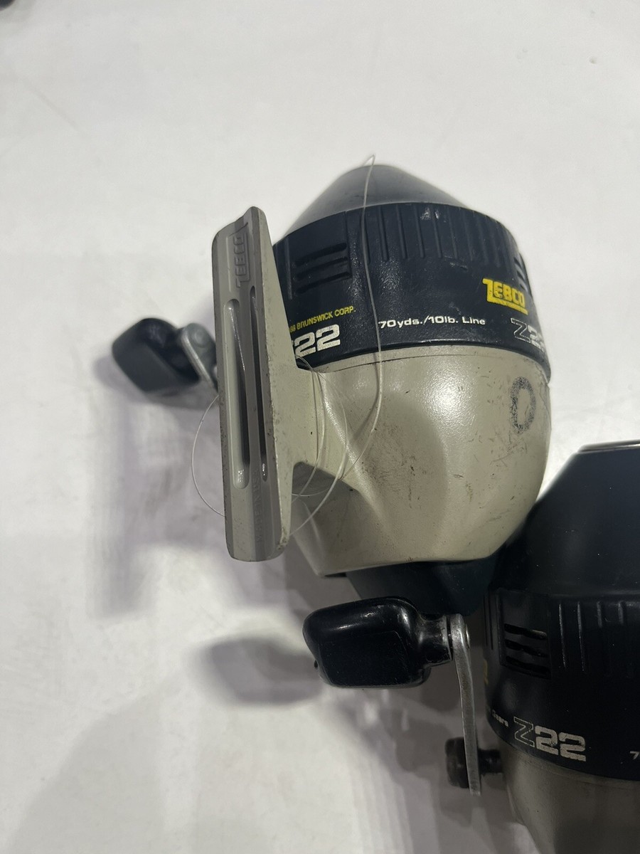 Zebco Z22 Spin Cast Fishing Reel 70 yds. 10 lb. Line Direct Drive