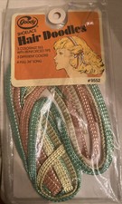 Vintage 1980 Goody Shoelace Hair Doodles