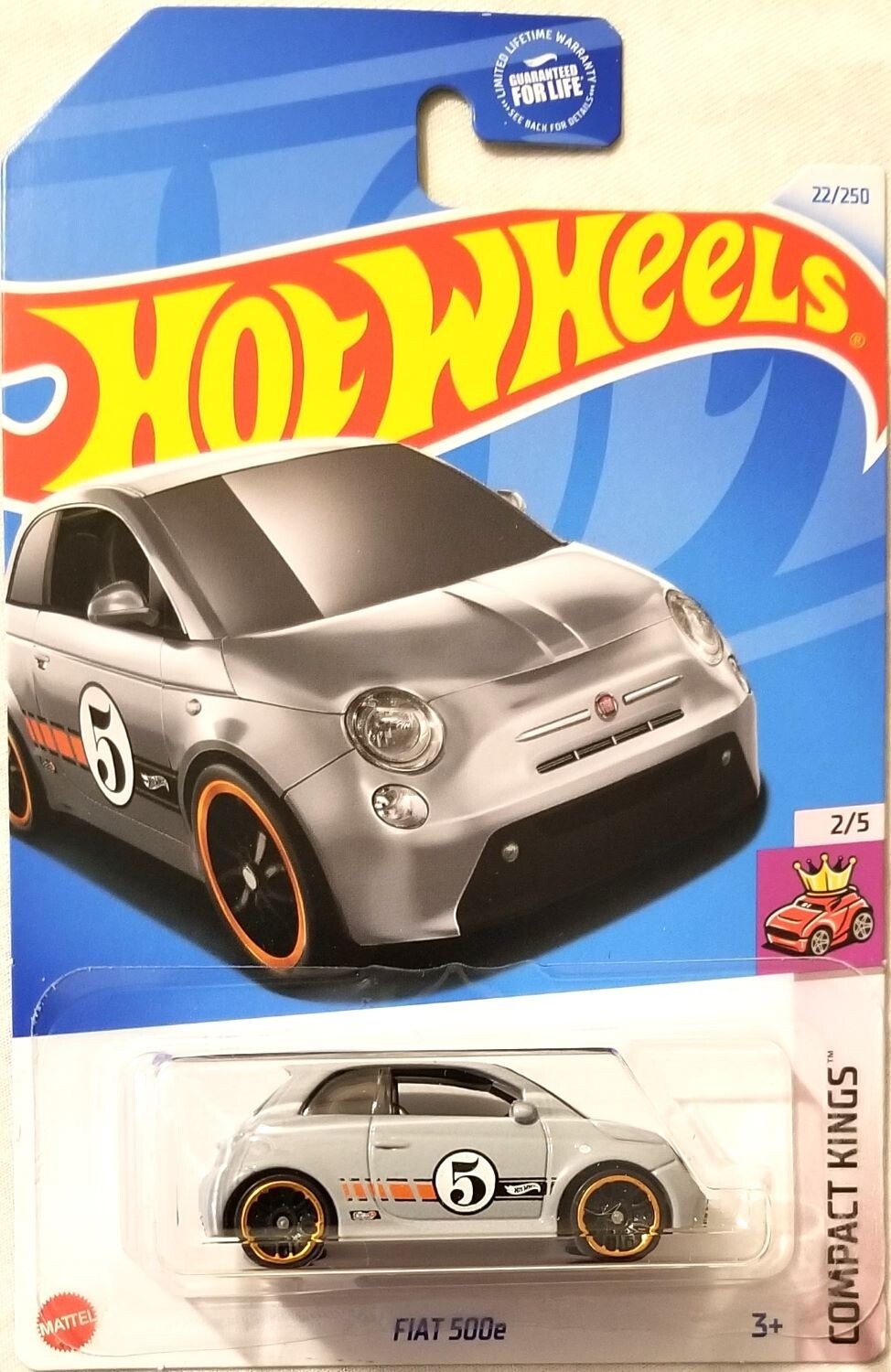 Hot Wheels - 2024 Compact Kings 2/5 Fiat 500e 22/250 (BBHTC18)