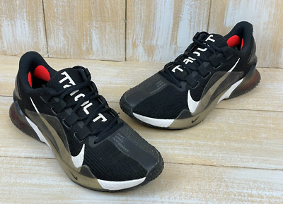 Nike 2020 Force Zoom Trout 7 TF Black White Size 8 CQ7225-009