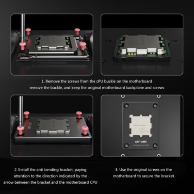 Upgraded AM5 CPU Contact Frame for AM5 Bending Correction Fixing Buckle
