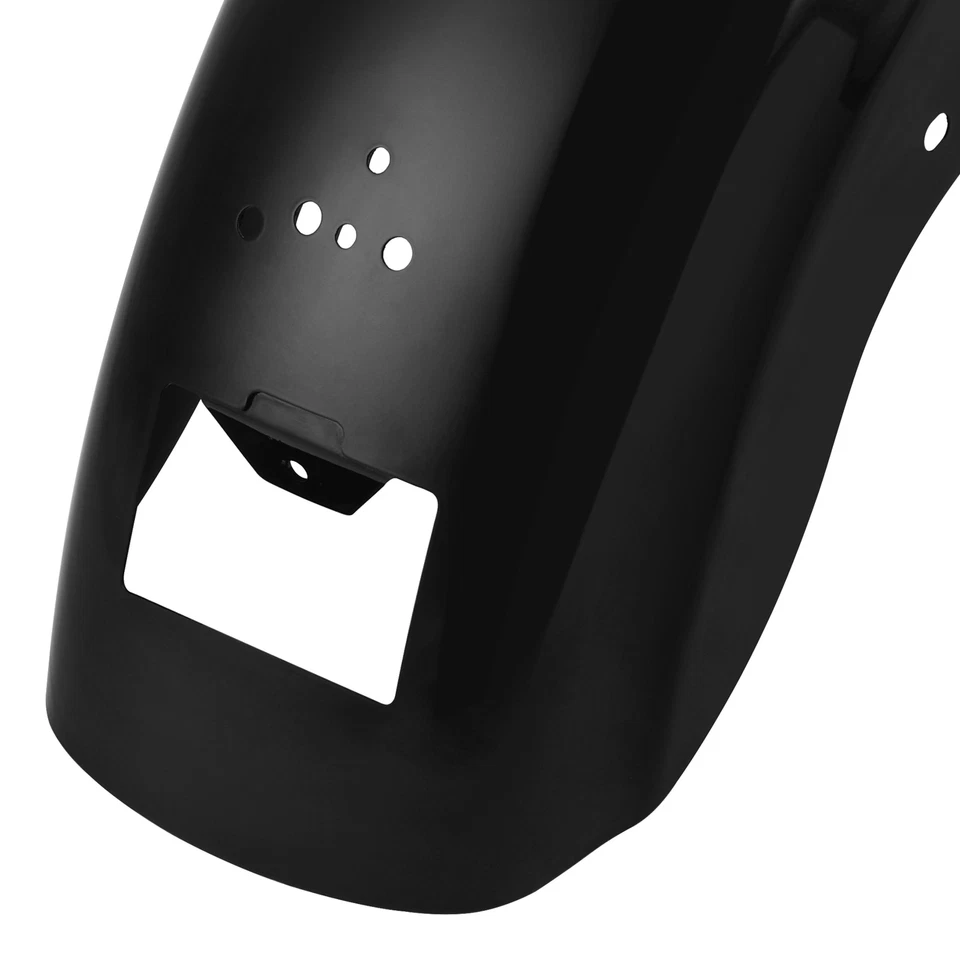 Guardabarros trasero negro vivo apto para Harley Sportster Iron 883 1200 48 72 2007-2009 Foto 4 de 4