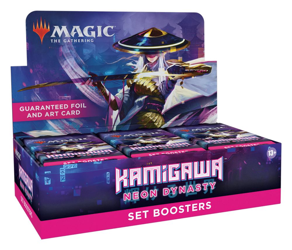 Set Booster Box 30 ct. Neon Dynasty Kamigawa NEO MTG NEW