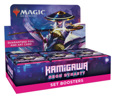 Set Booster Box 30 ct. Neon Dynasty Kamigawa NEO MTG NEW