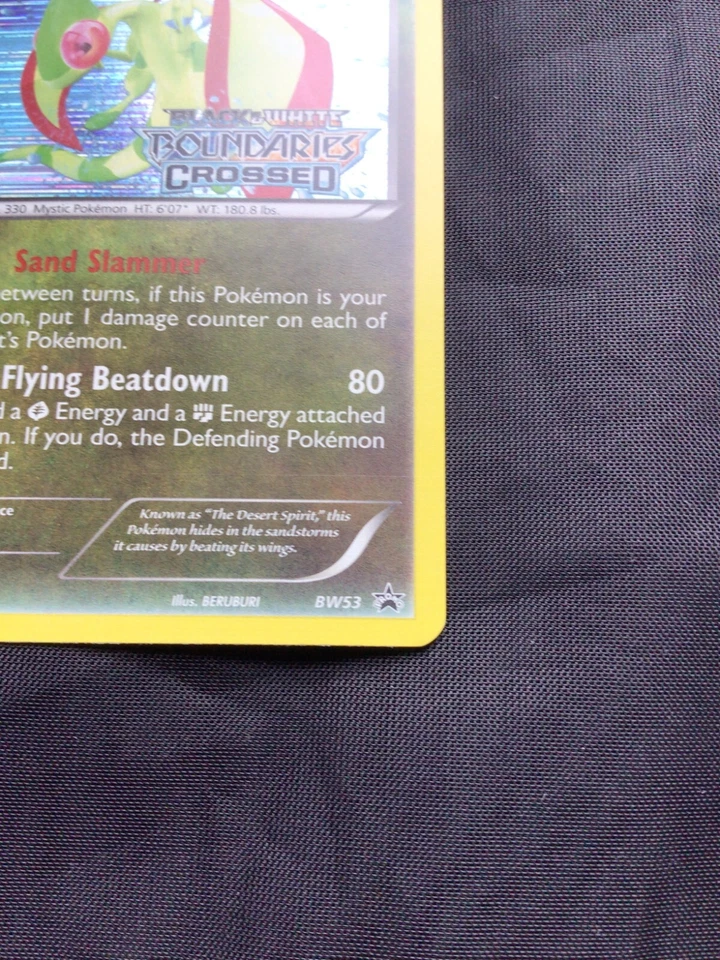 Pokemon Cards: Boundaries Crossed Prerelease Promo: Flygon BW53 - Image 4 of 4