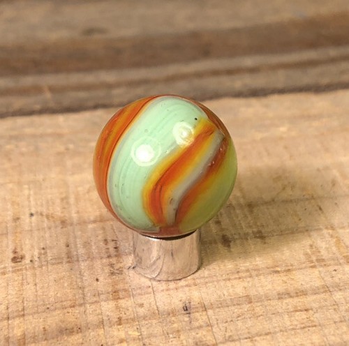 AKRO AGATE HYBRID Limeade Oxblood Yellow Orange Multi-Color .61 Prize Name WOW! - Picture 3 of 12