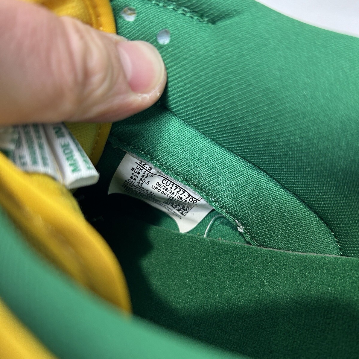 Nike Dunk Low SP “Brazil/Varsity Maize Pine Green” CU1727 Nike Dunk Low SP “Brazil/Varsity Maize Pine Green” CU1727