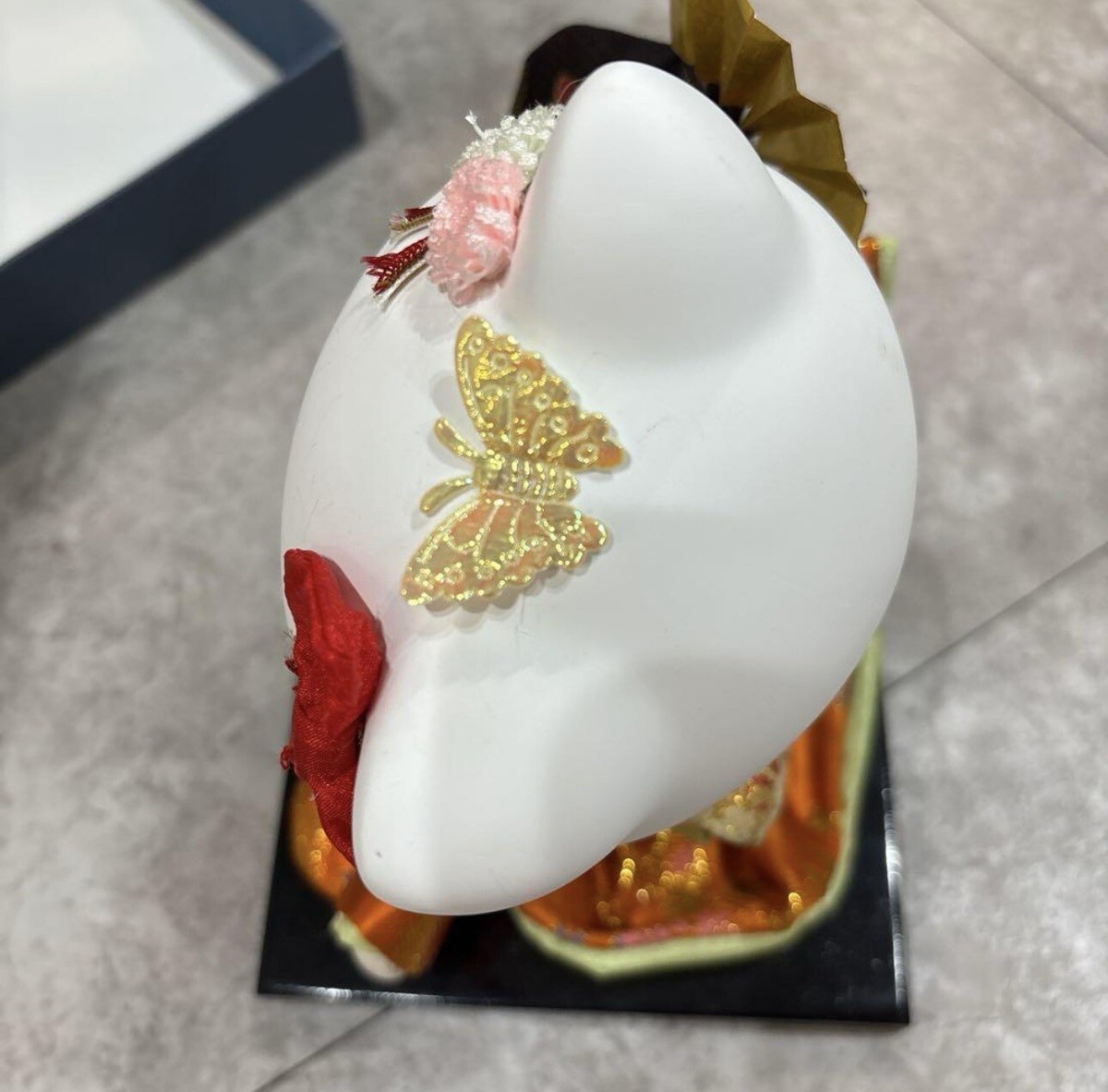 Figurine Sanrio Hello Kitty Geisha - Céramique - Collection - Emballage D'origine