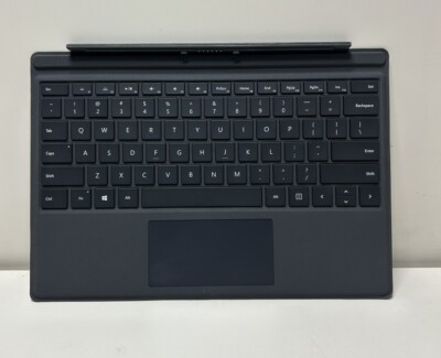 #ad #ad Microsoft Surface Pro 3 4 5 6 Type Cover Keyboard Model 1725 Gray $33.95