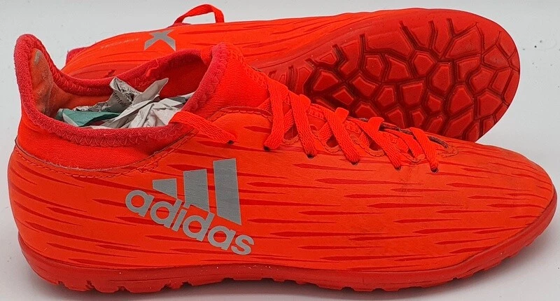 vorst effectief Doorzichtig Adidas X 16.3 TF Low Synthetic Trainers S79579 Orange/Red UK3/US3.5/EU35.5  | eBay