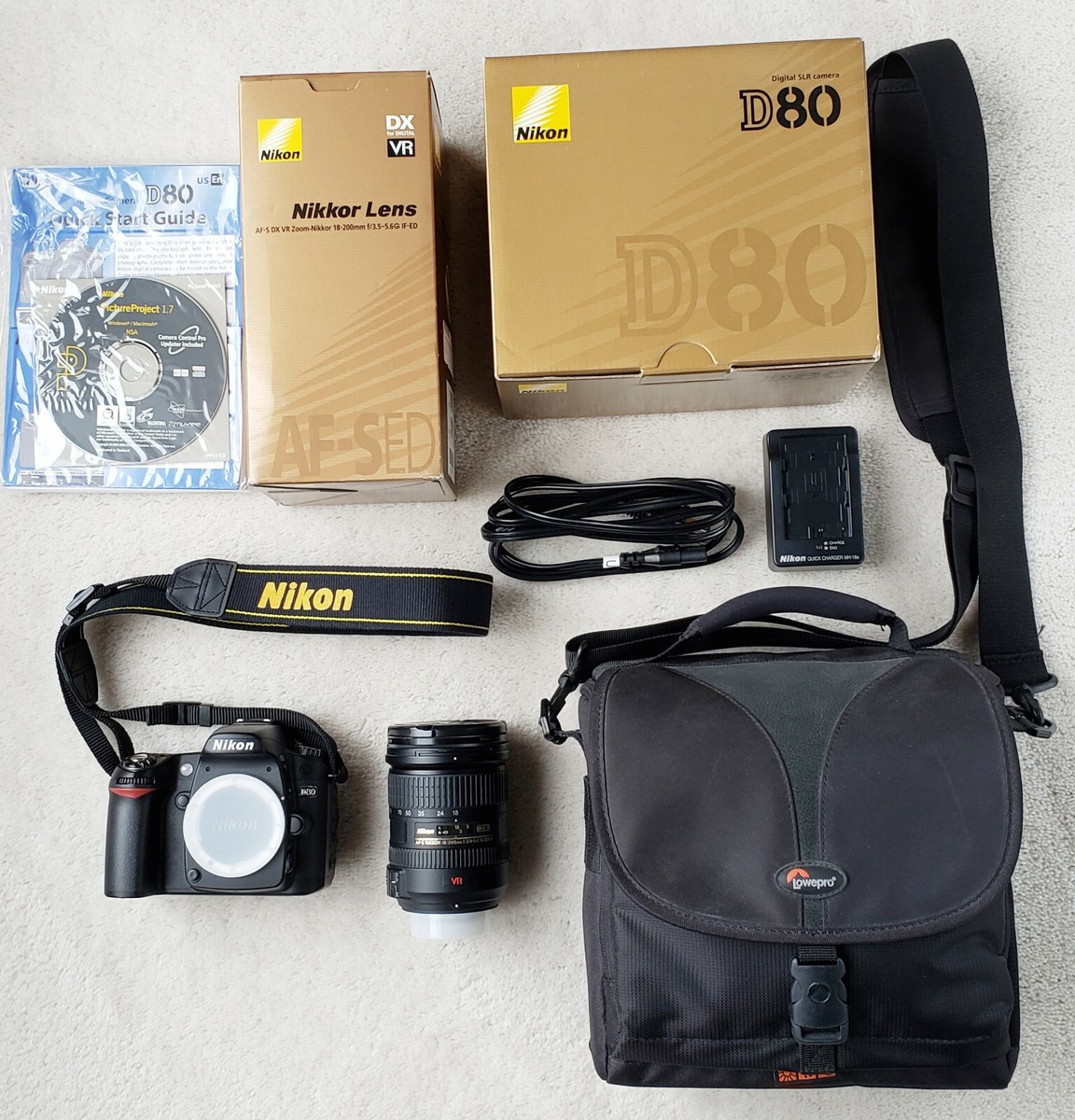 ニコン D80 AF-S DX Zoom-Nikkor 18-70mm f/3.5-4.5G IF-ED ジャンク
