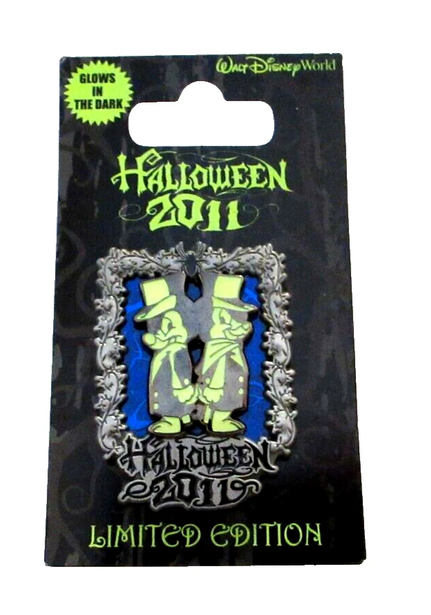 PIN WDW CHIP 'N DALE AS HAUNTED MANSION DUELERS HALLOWEEN 2011 - LE 1000 #85955 Foto 2 de 3